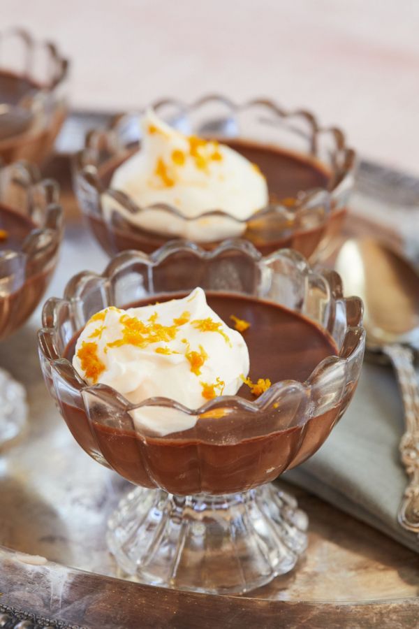 dark-chocolate-pot-de-creme-with-blood-orange-whipped-cream