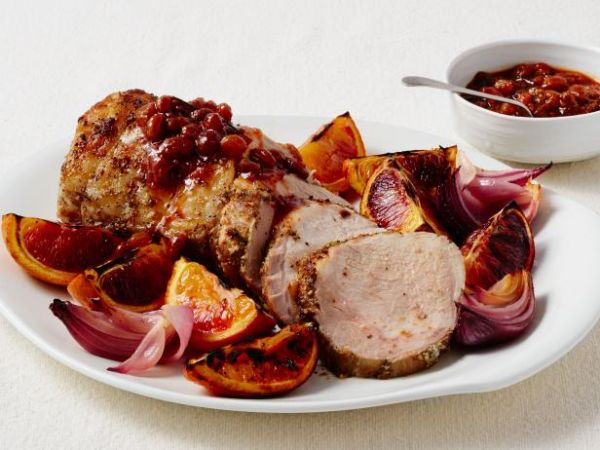 blood-orange-red-apple-grilled-pork