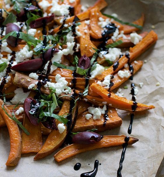 greek-style-sweet-potatoes-with-balsamic-glaze
