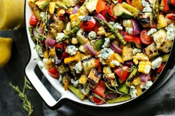 grilled-veggie-salad