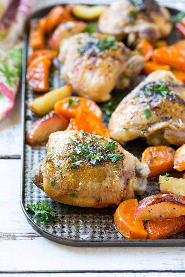 honey-garlic-chicken-and-sweet-potatoes