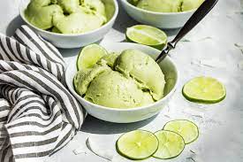 lime-ice-cream-with-raspberry-balsamic