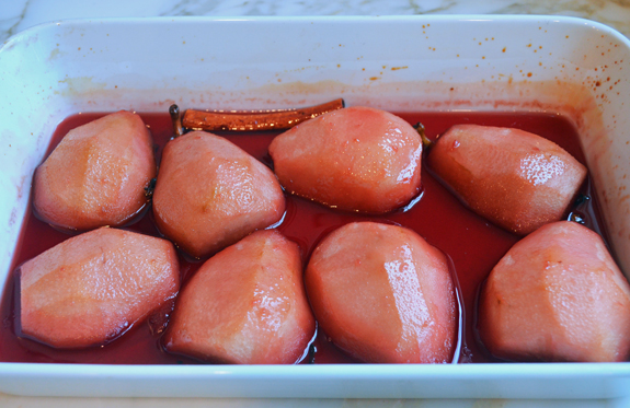 pomegranate-baked-pears