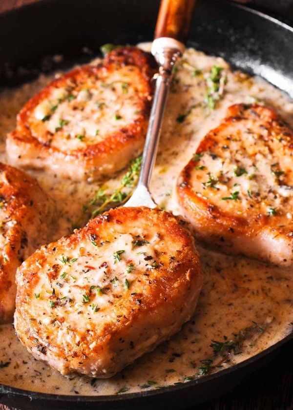 pork-chops-with-lemon-basil-cream-sauce