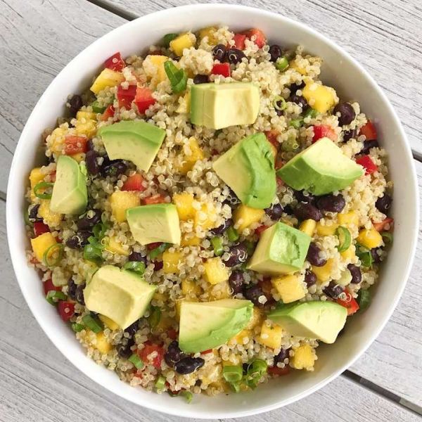 quinoa-mango-salad-with-cilantro-and-vanilla-dressing