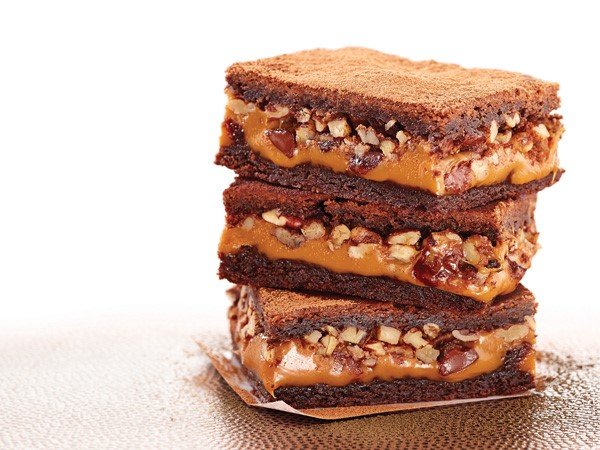 caramel-pecan-brownies