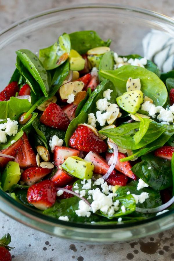 spinach-and-strawberry-salad