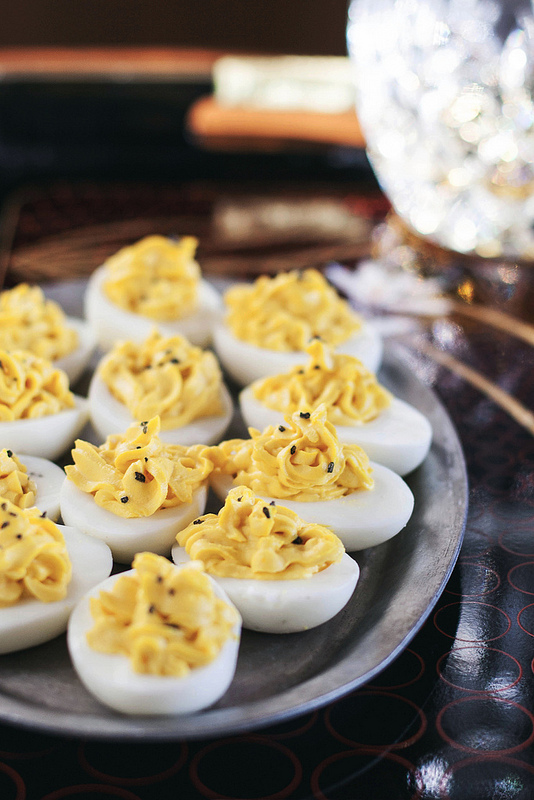 truffle-deviled-eggs
