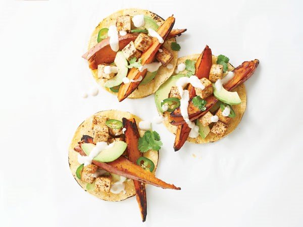 vegetarian-sweet-potato-tacos-with-lime-cream-sauce