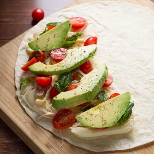 Avocado-Caprese-Quesadillas