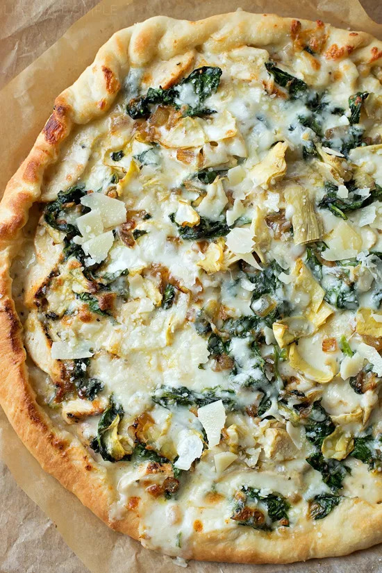Chicken-and-Spinach-Artichoke-Pizza