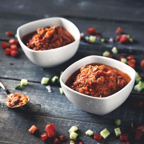 Oregano Balsamic Gazpacho