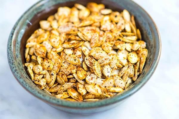 roasted pumpkin seeds
