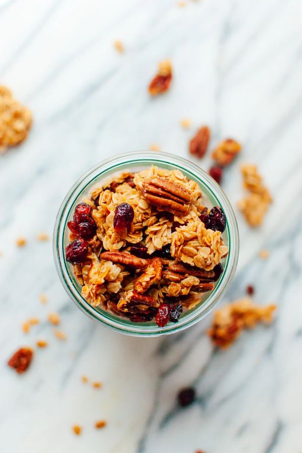 Cranberry Orange Harvest Granola 